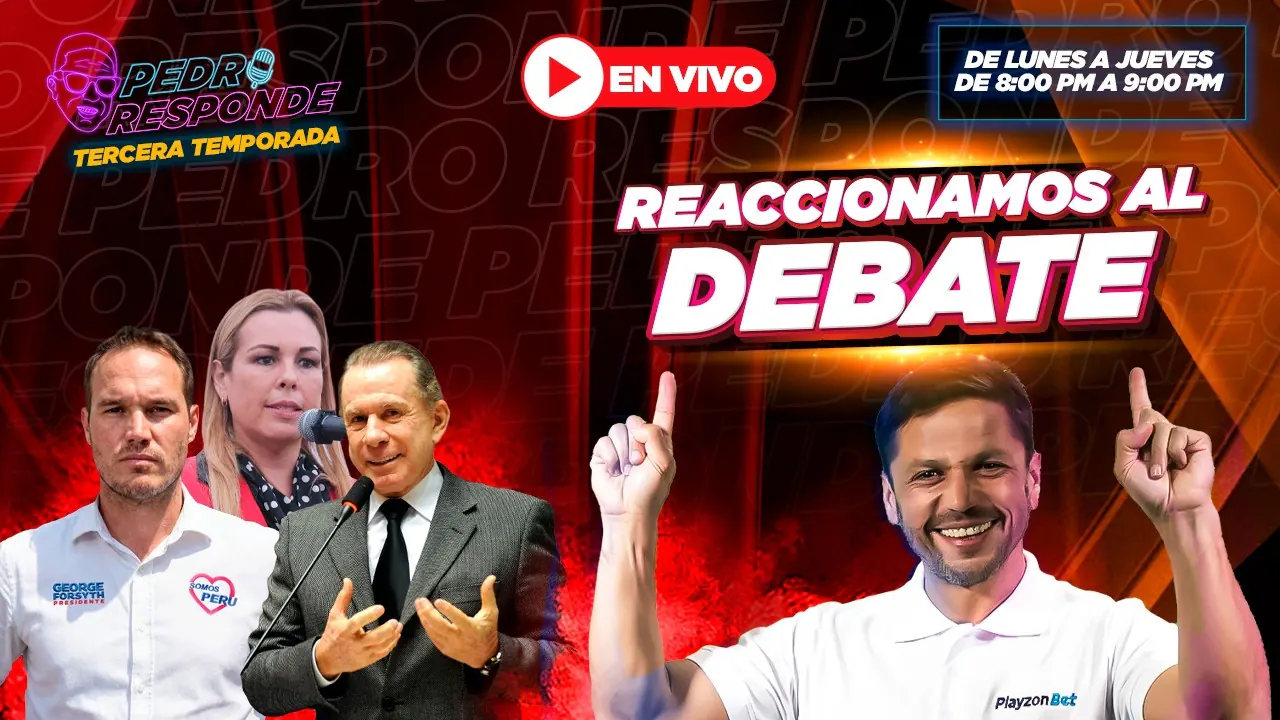 Reproducir: DEBATE PRESIDENCIAL 2026 ¡PEDRO RESPONDE EN VIVO!  |#PedroResponde