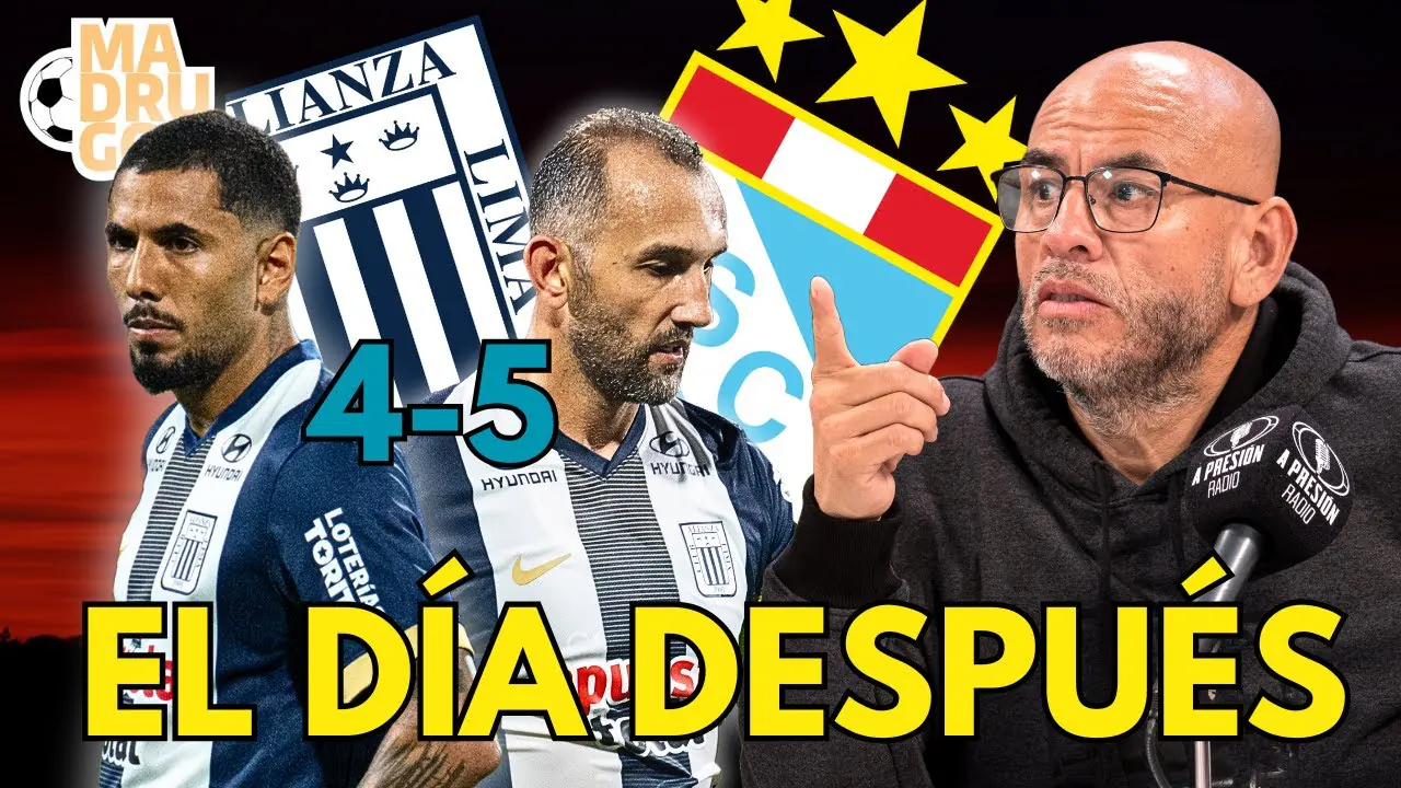 Reproducir: MADRUGOL CON MR PEET: POST PARTIDO DE LA ELIMINACIÓN DE ALIANZA LIMA ANTE SPORTING CRISTAL