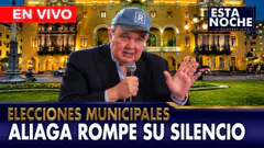 EN VIVO - LÓPEZ ALIAGA RESPONDE A SUS CONTRINCANTES | "ESTA NOCHE" CON MILAGROS LEIVA