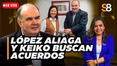 KEIKO FUJIMORI Y LÓPEZ ALIAGA AVANZAN EN ACUERDOS PARA UN BLOQUE POLÍTICO | S8