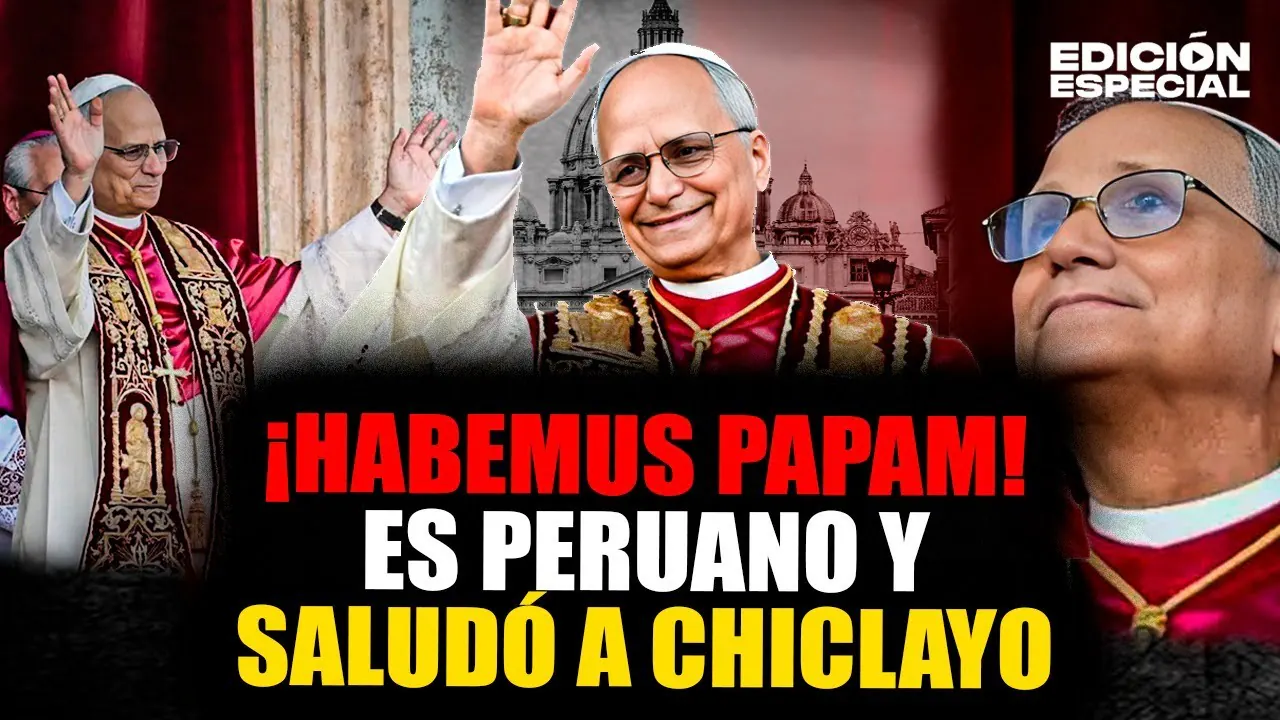 Reproducir: #EnVivo ¡Habemus Papam! Robert Prevost, cardenal estadounidense y peruano, es el nuevo Papa