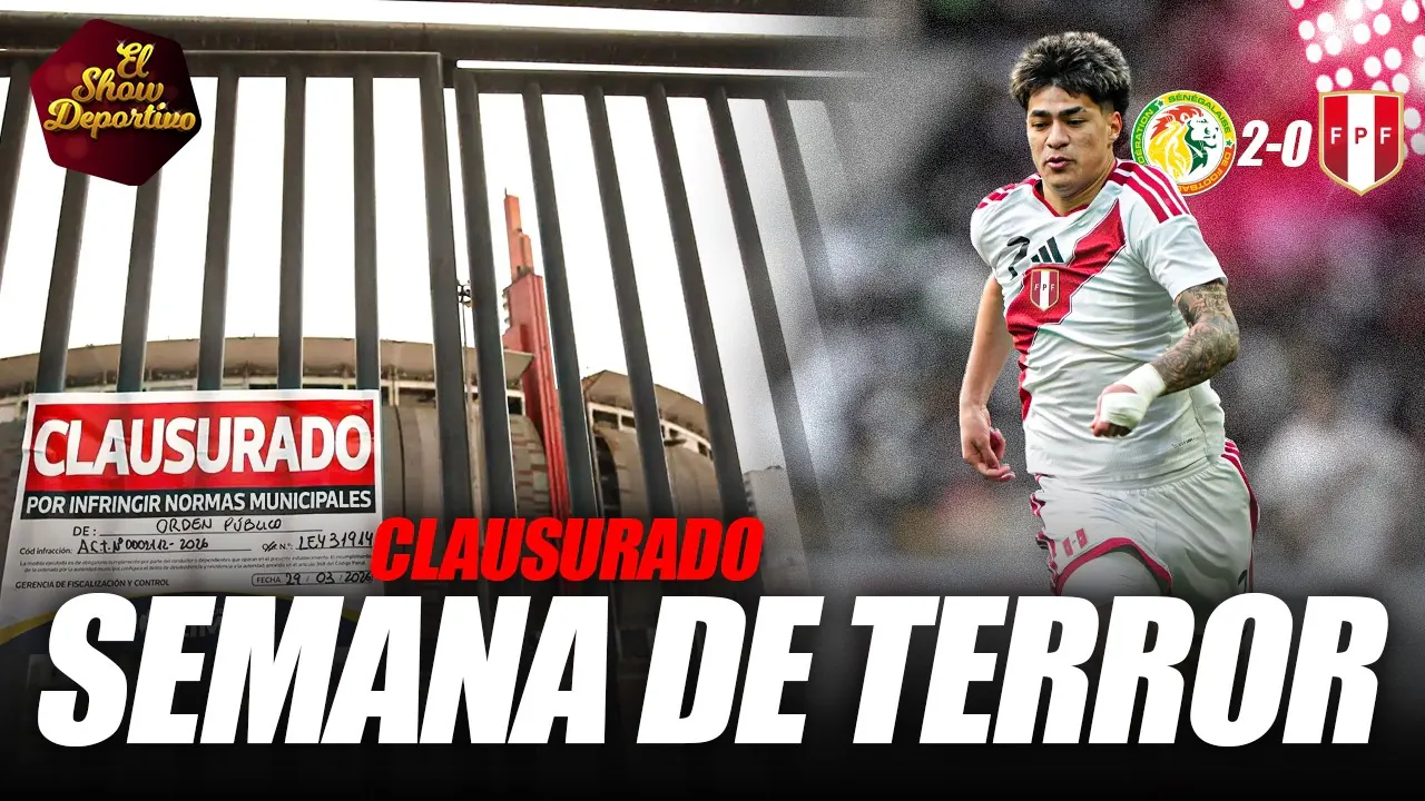 Reproducir: Perú cae ante Senegal, el Estadio Nacional ¡CLAUSURADO! | 👉 “El Show Deportivo” 🥇30/03/26