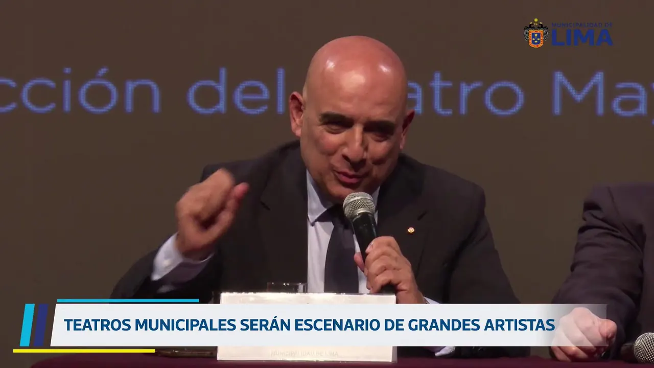 Reproducir: Presentación de la temporada de los teatros municipales. 27 de marzo.