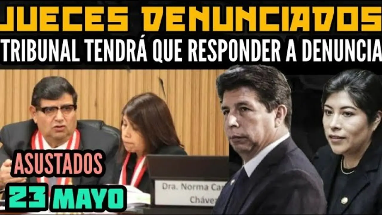 Reproducir: PEDRO CASTILLO: DENUNCIAN A LOS JUECES DEL CASO REBELIÓN / MAGISTRADOS RESPONDEN EN VIVO - 23 MAYO