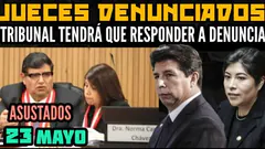 PEDRO CASTILLO: DENUNCIAN A LOS JUECES DEL CASO REBELIÓN / MAGISTRADOS RESPONDEN EN VIVO - 23 MAYO