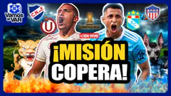 EN VIVO Universitario y Sporting Cristal van por el golpe de visita en Libertadores | VAMOS AL VAR