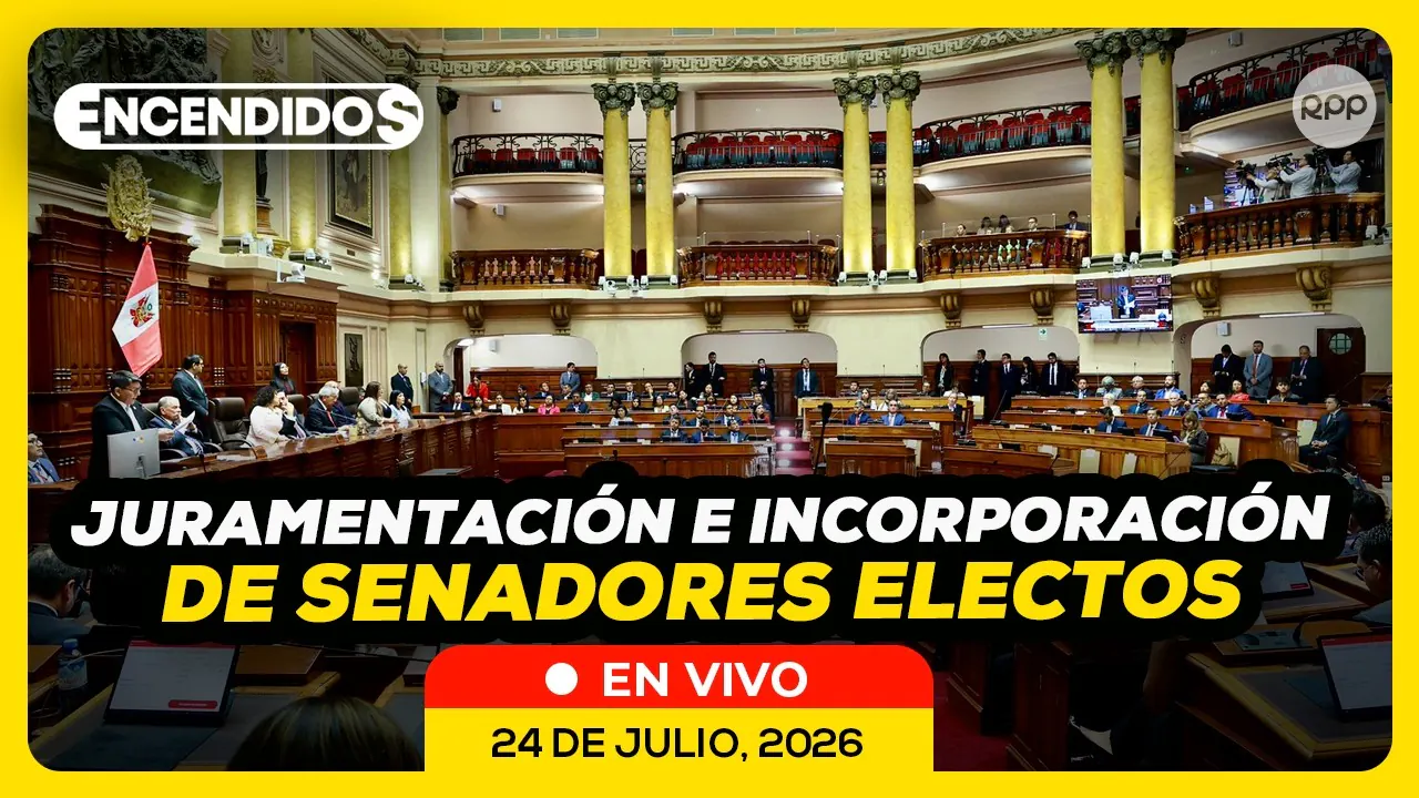 Reproducir: 🟡 Senadores electos realizan su juramento | ENCENDIDOS (24/07/26)