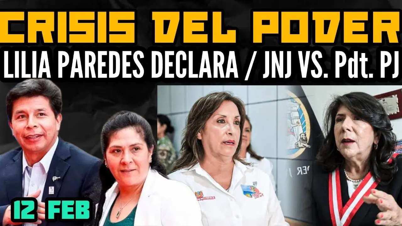Reproducir: VAN CONTRA Dra. TELLO DEL PODER JUDICIAL/ DECLARA LILIA PAREDES DESDE MÉXICO - 12 FEB