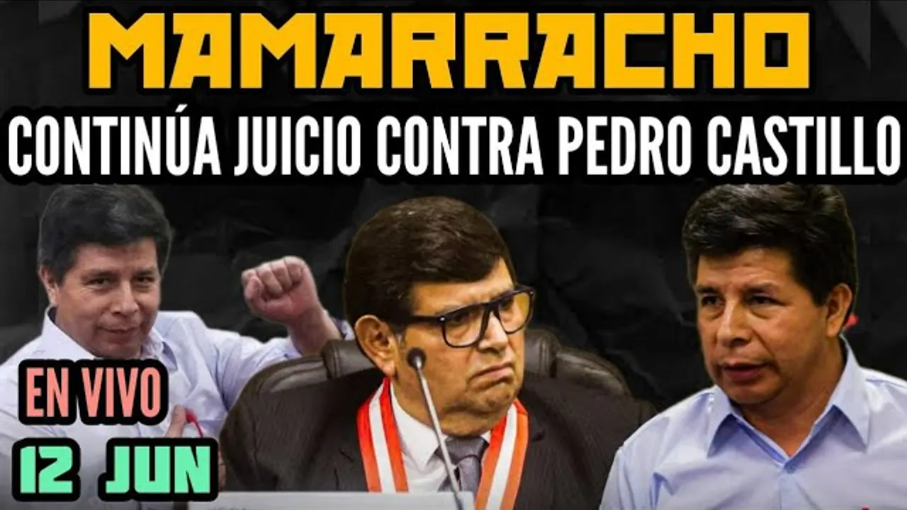 Reproducir: JUICIO ORAL CASO "REBLIÓN" CONTRA EL PRESIDENTE PEDRO CASTILLO EN VIVO - 12 JUN