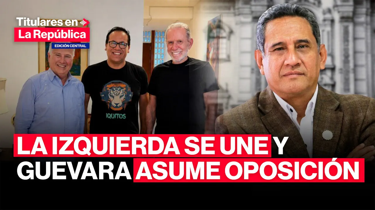 Reproducir: 🚨 POLÍTICOS DE IZQUIERDA SE UNEN EN EL CONGRESO | ENTREVISTA A MESÍAS GUEVARA #tlr