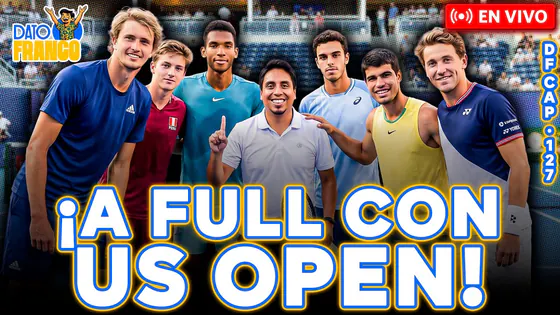 ¡SEGUIMOS A FULL CON EL US OPEN! ¡HOY DEBUTA NACHO BUSE! #DATOFRANCO