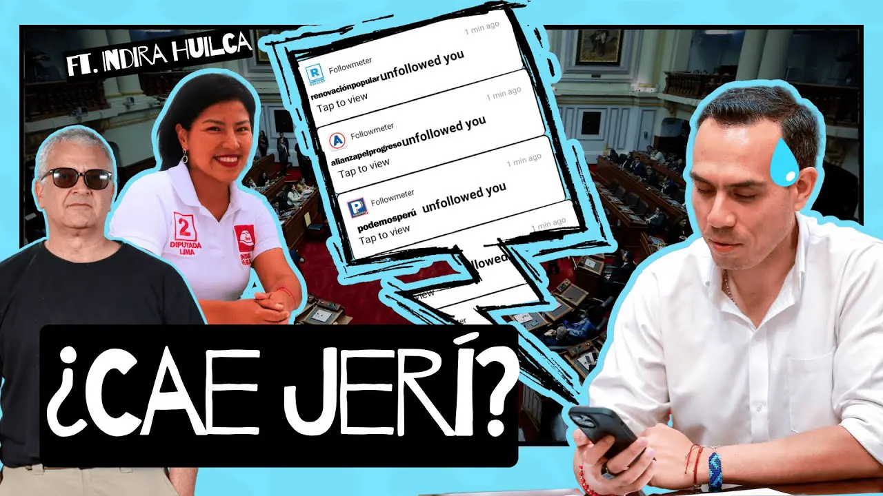 Reproducir: José Jerí podría caer tras ampays en Xin Yan y Market Capón ft. Indira Huilca y Pedro Salinas | DDT