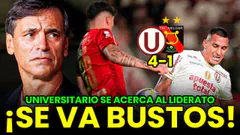 #ENVIVO | ¡UNIVERSITARIO SE QUEDA SIN DT! FABIÁN BUSTOS SE VA DE LA 'U' TRAS GOLEAR A MELGAR 4-1