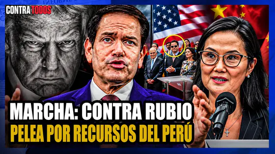 KEIKO: PROTESTAS POR LLEGADA DE MARCO RUBIO AL PERÚ | CONTRA TODOS
