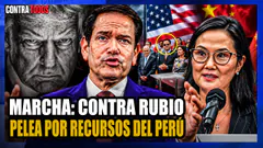 KEIKO: PROTESTAS POR LLEGADA DE MARCO RUBIO AL PERÚ | CONTRA TODOS