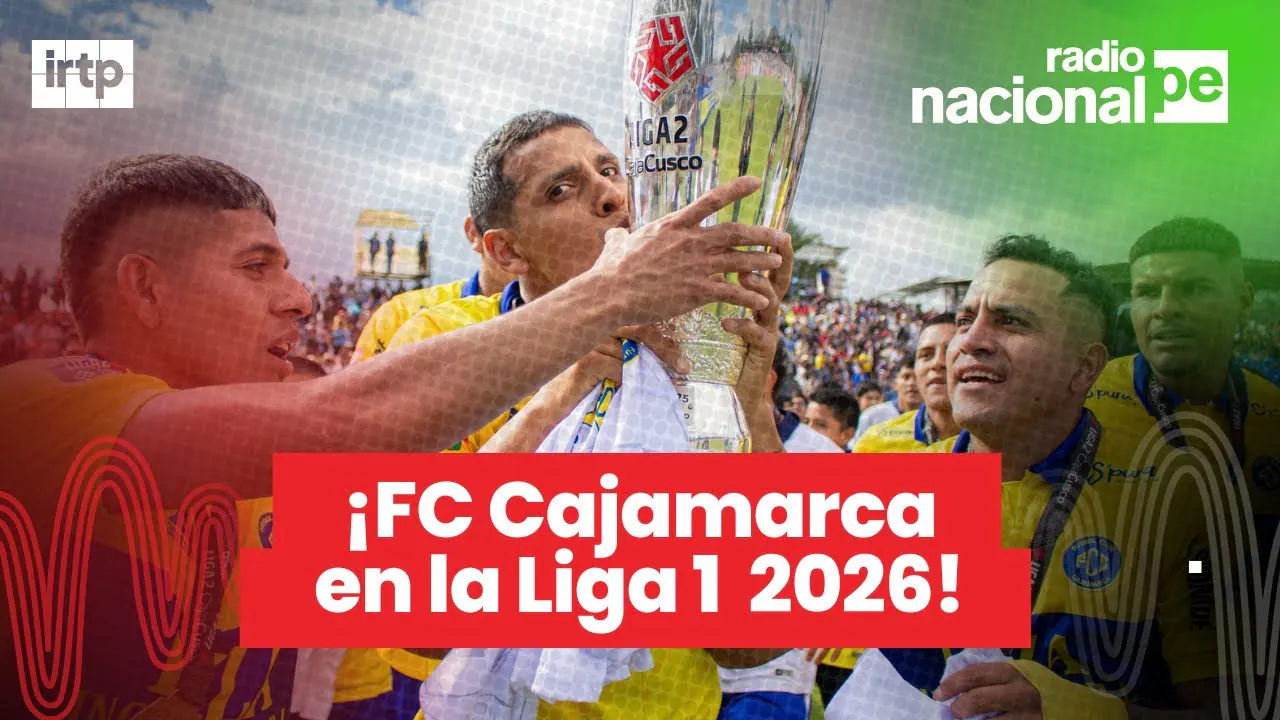 Reproducir: Radio Nacional EN VIVO: Nacional Deportes 03/11/25 | FC CAJAMARCA a la LIGA 1 | TIZÓN y ACASIETE