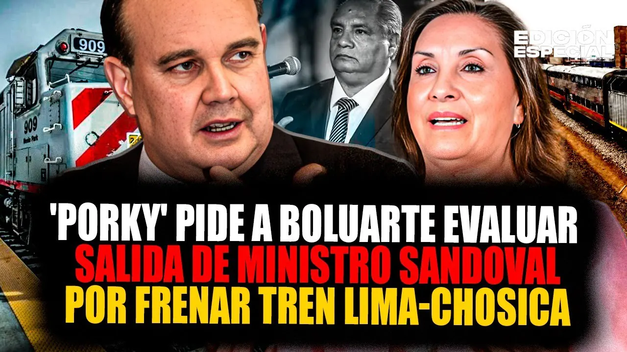 Reproducir: #EnVivo Rafael López Aliaga pide a Dina Boluarte evaluar la salida del ministro de transportes