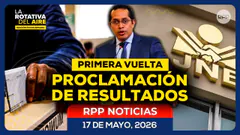 ELECCIONES 2026 JNE PROCLAMA HOY RESULTADOS OFICIALES DE PRIMERA VUELTA | RPP NOTICIAS