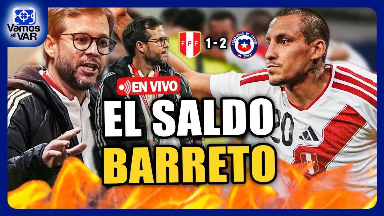 Reproducir: ⚽ EL SALDO BARRETO 🔥 VALERA ANOTA, PERO BICOLOR PIERDE ANTE CHILE #VamosAlVar 18/11/2025