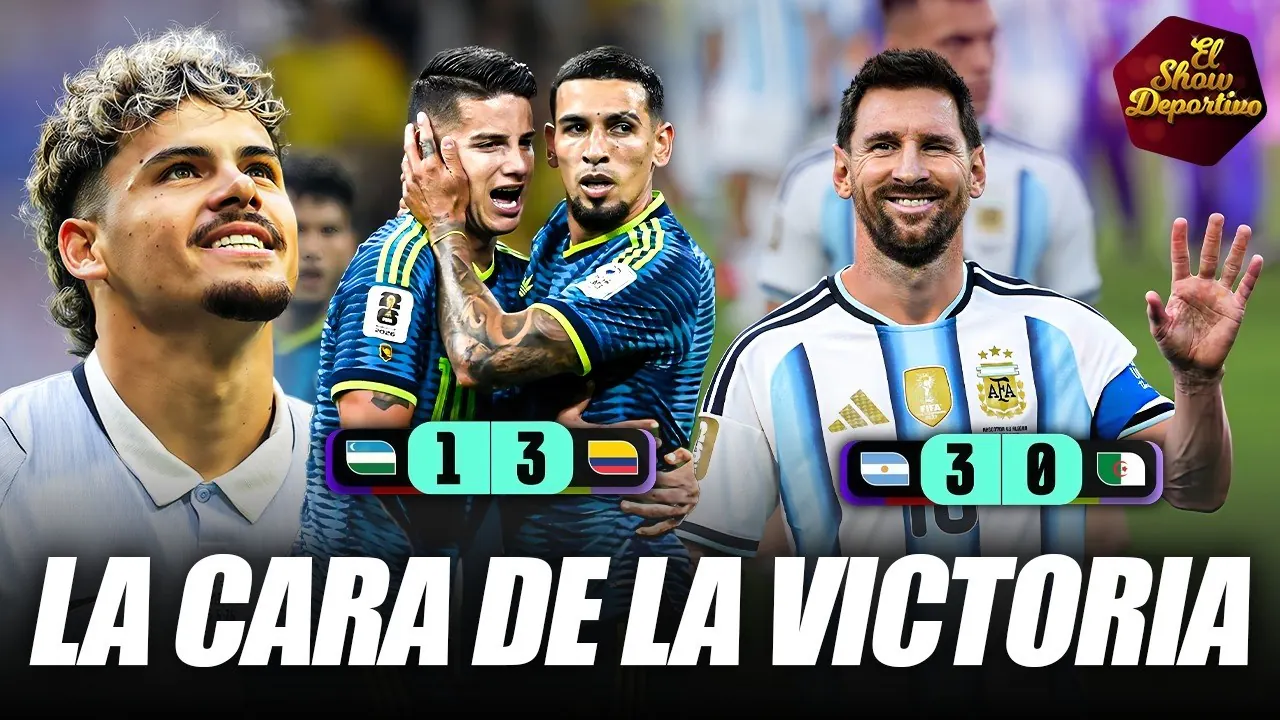Reproducir: Colombia y Argentina ganan y dan la cara por Sudamérica 🇨🇴🇦🇷🏆 | El Show Deportivo 18/06/26