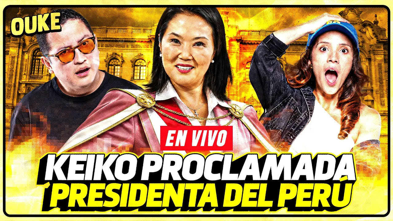 Reproducir: ¡KEIKO ES PROCLAMADA PRESIDENTA! 😱🍊 | OUKE 🟡