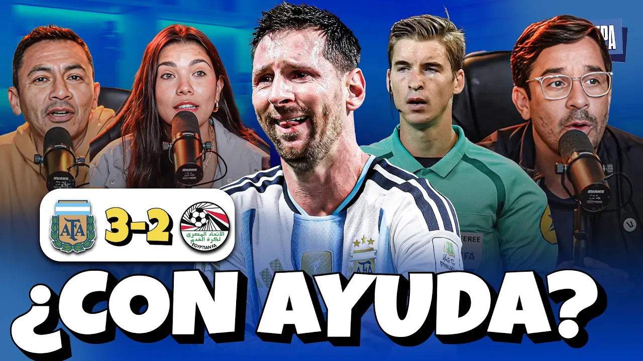 Reproducir: EGIPTO ACUSA AMAÑO de PARTIDO a FAVOR de ARGENTINA tras ELIMINACIÓN | NADA QUE NO SEPA EN VIVO