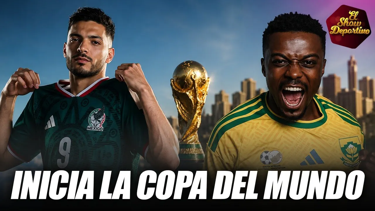 Reproducir: ¡LLEGÓ EL DÍA! Empieza el Mundial 2026 🥳🏆 | "El Show Deportivo" | 11/06/26