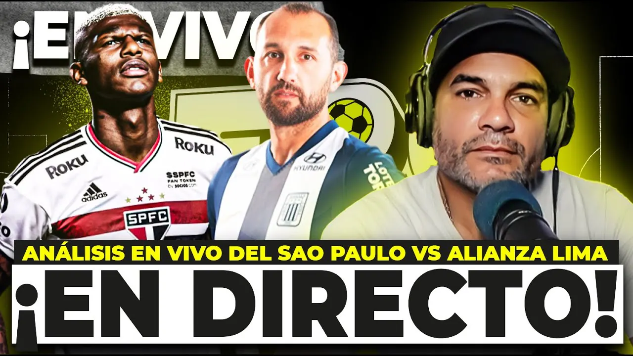 Reproducir: ALIANZA LIMA EMPATÓ 2-2 ANTE SAO PAULO DE VISITA | *RESULTADAZO* | #ENVIVO ESTÁN PASANDO COSAS