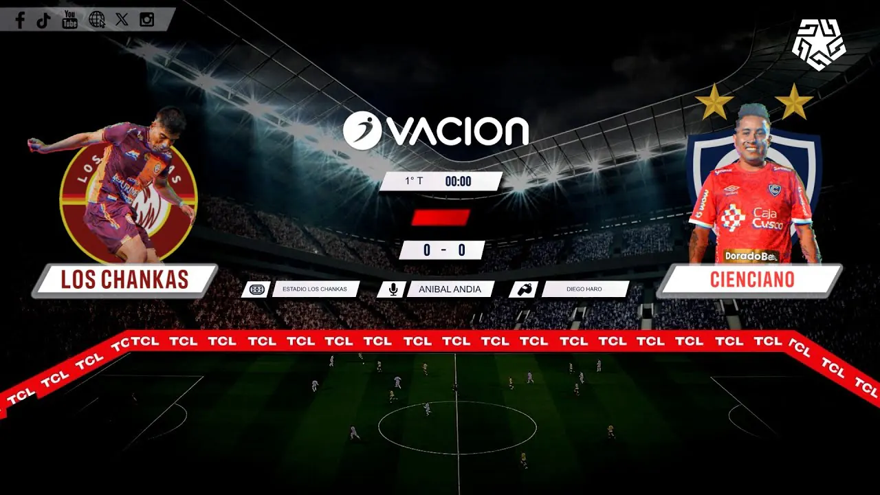Reproducir: 🔴 #ENVIVO | LIGA 1 TE APUESTO | CHANKAS CYC  vs CIENCIANO por RADIO OVACION
