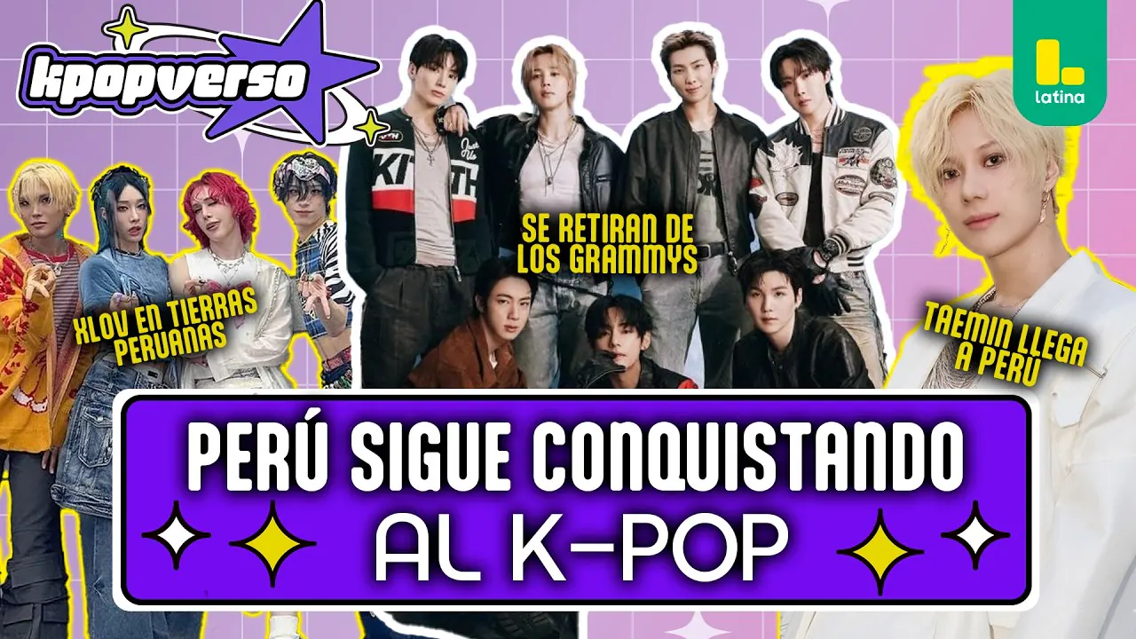 Reproducir: BTS se retiran de los GRAMMYS 2026, XLOV en tierras peruanas y mucho más | #Kpopverso