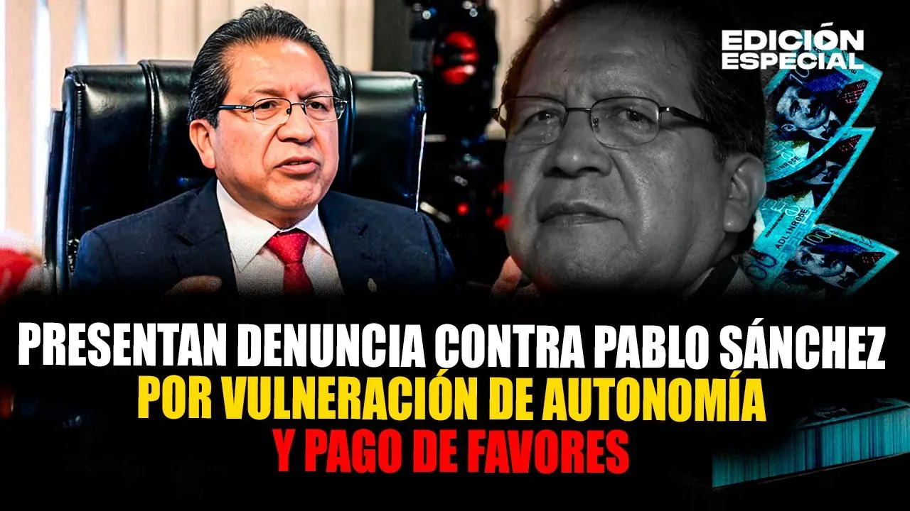 Reproducir: #EnVivo Renovación Popular denuncia a Pablo Sánchez por presunto pago de favores a Delia Espinoza