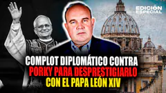 #EnVivo Rafael López Aliaga denuncia complot para desprestigiarlo con el papa León XIV