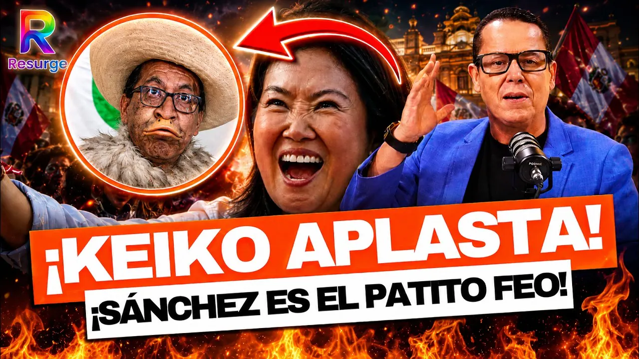 Reproducir: CONTEO ONPE: Keiko APLASTA a Sánchez: ¿EL SOMBRERERO SE QUEDA SOLO? ¡Votos clave! 🚨