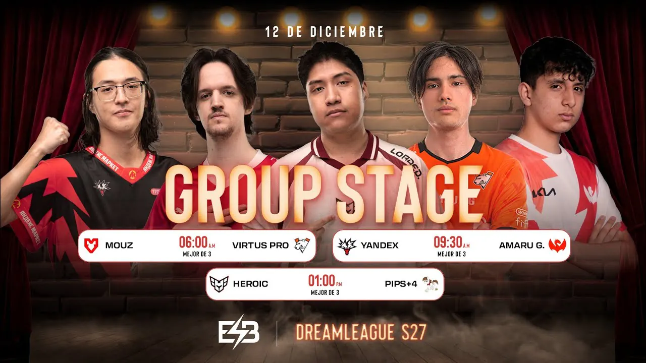 Reproducir: VIRTUS.PRO vs MOUZ | DreamLeague S27: Group Stage