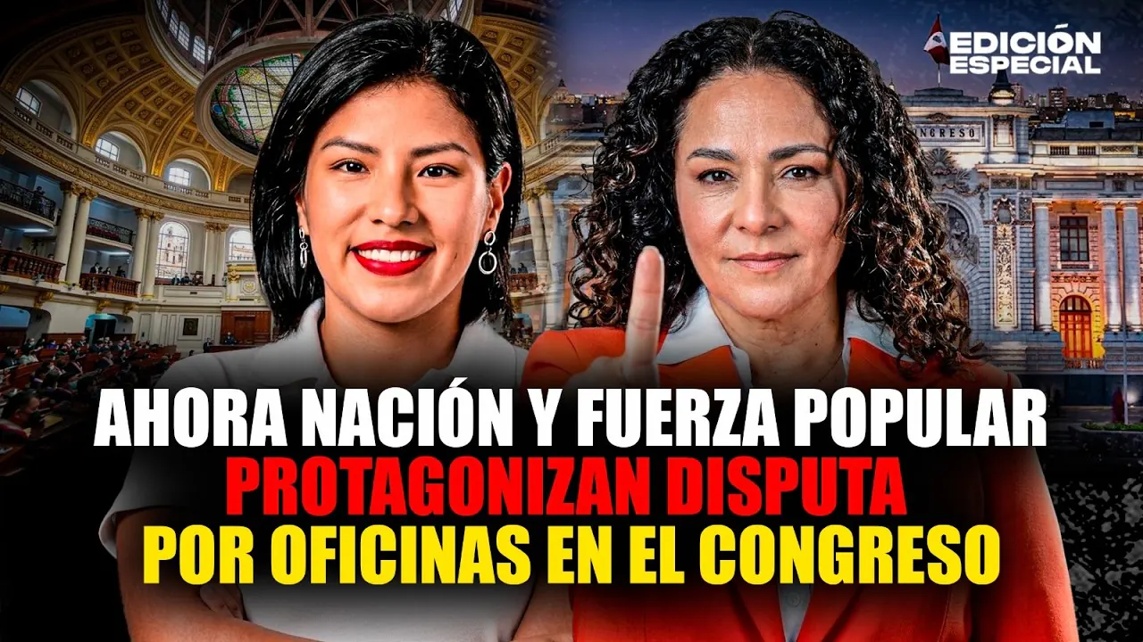 Reproducir: #EnVivo Fuerza Popular y Ahora Nación se pelean por oficinas del congreso