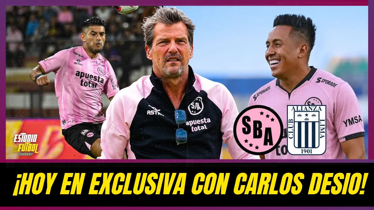Reproducir: ¡SIN FILTRO EN ESTUDIO FÚTBOL CARLOS DESIO! DIRECTOR TÉCNICO DEL SPORT BOYS
