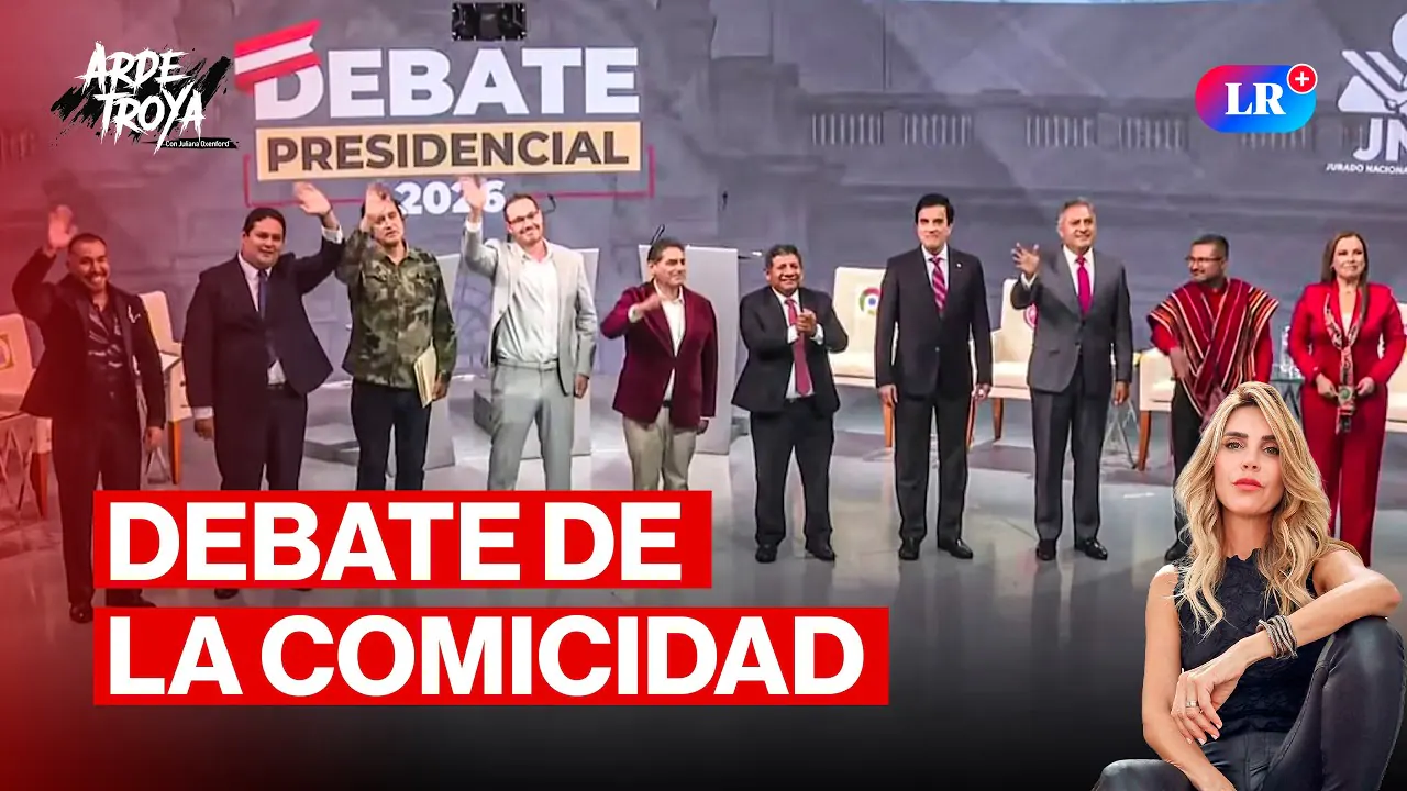 Reproducir: ¿DEBATE PRESIDENCIAL O PROGRAMA CÓMICO? | ARDE TROYA CON JULIANA OXENFORD #FEEG2026