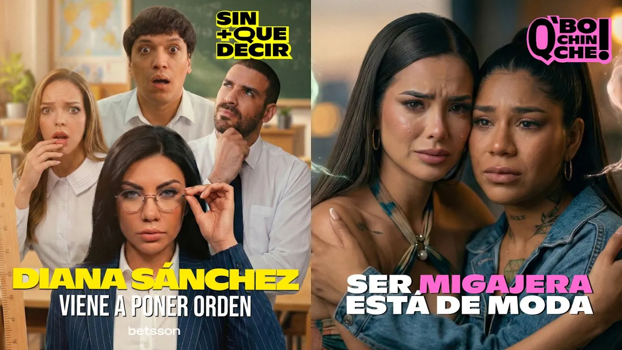 Reproducir: DIANA SÁNCHEZ TOMA EL CONTROL DEL SET | SIN MÁS QUE DECIR | +QTV