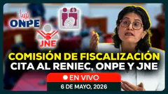 EN VIVO | ONPE, JNE y RENIEC se presentan ante la Comisión de Fiscalización del Congreso