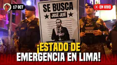 ESTADO DE EMERGENCIA en LIMA | PNP contra el PUEBLO | JERÍ se burla del PERÚ - 17 OCT