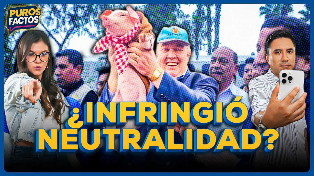 Reproducir: 🐷❌ LÓPEZ ALIAGA HABRÍA INFRINGIDO NEUTRALIDAD POR USO DE 'PORKY JUNIOR' EN ACTIVIDAD #PUROSFACTOS