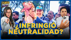 LÓPEZ ALIAGA HABRÍA INFRINGIDO NEUTRALIDAD POR USO DE 'PORKY JUNIOR' EN ACTIVIDAD #PUROSFACTOS