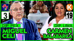 RECTA FINAL | Entrevista a los candidatos a diputados Miguel Celi (Pex) Carmen Balabarca (Lima)