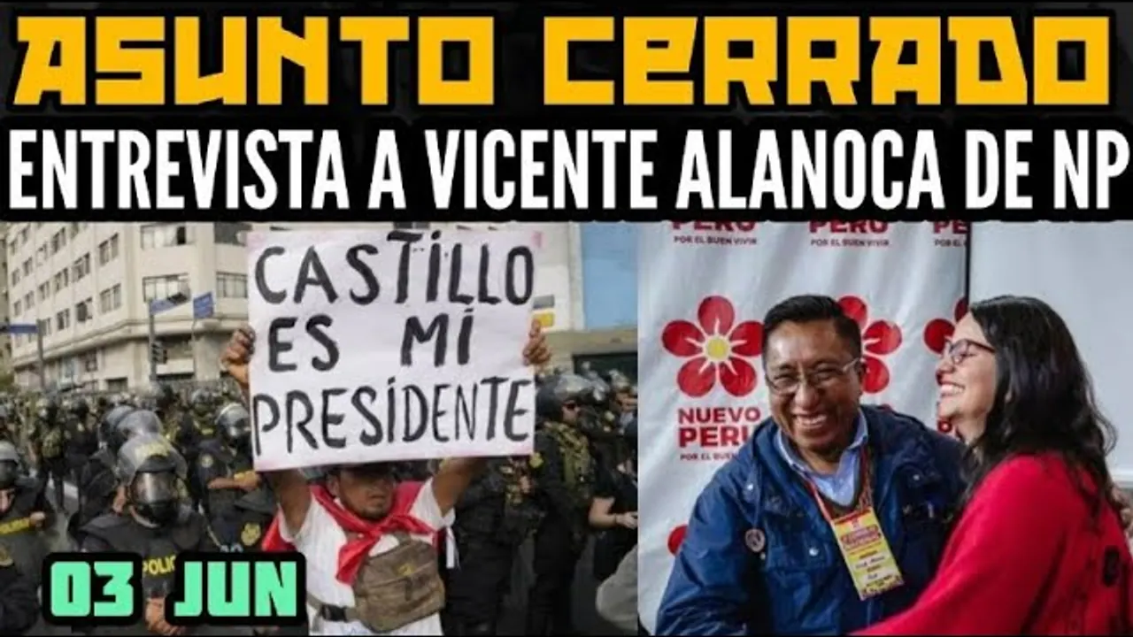 Reproducir: URGENTE: DIRGENTE PUNEÑO ENTREVISTA A CANDIDATO DE NUEVO PERÚ, VICENTE ALANOCA / REACCIÓN / 03 JUN