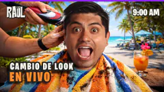 ME CAMBIO EL LOOK EN VIVO FEAT MARTÍN BARBERO | #elchatoraul