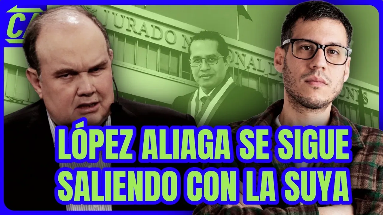 Reproducir: ¿EL JNE LE TIENE MIEDO A RAFAEL LÓPEZ ALIAGA? Y SAMUEL DAZA LO DESTRUYE | #ContraAtaque 23/09