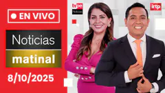 TVPerú Noticias EN VIVO: Edición matinal, hoy miércoles 8 de octubre del 2025