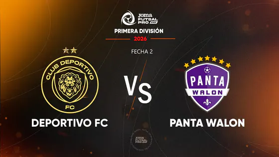 EN VIVO | DEPORTIVO FC VS PANTA WALON | JOMA FUTSAL PRO FPF | TORNEO APERTURA FECHA 2