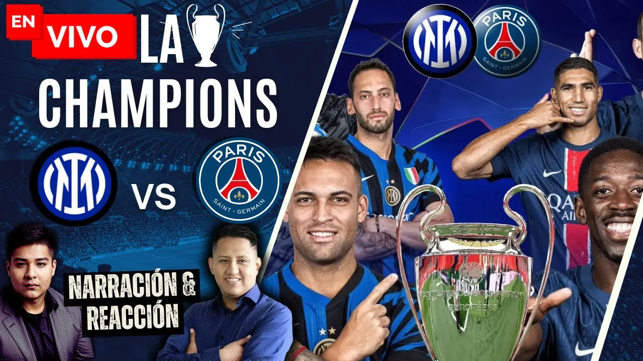 Reproducir: 🔴 PARTIDAZO: PSG VS INTER #ENVIVO | FINAL LIGA CAMPEONES DE LA UEFA