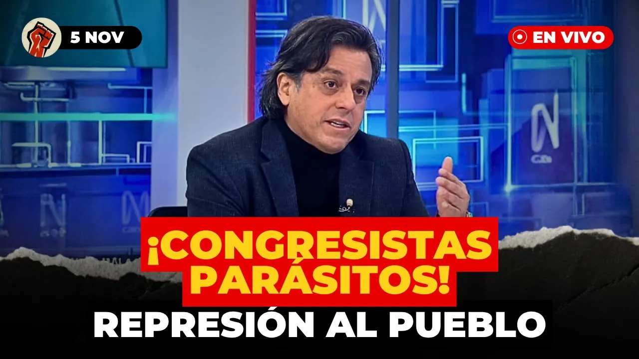Reproducir: Congresistas exigen DIKTADURA | Reprimen protesta del transporte | Ridícula campaña electoral -5 nov